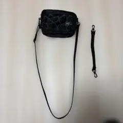 ミナペルホネン✖️ポーターコラボ　ボディバッグ美品 mina perhonen x PORTER(ミナ ペルホネン x ポーター) VERTICAL