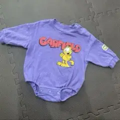 GARFIELD x BREEZE ブリーズ　コラボ　紫色ロンパース