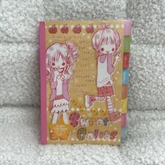【希少・平成レトロ】平成女児 sweet colors メモ帳 ギャル