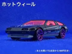 Hotwheels DMC DeLorean 黒