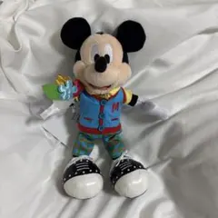 ディズニーランド トゥーンタウン ミッキー ぬいぐるみバッジ