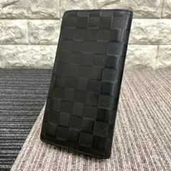 Louis Vuitton　ルイヴィトン　ダミエ　アンフィニ　長財布　ブラック