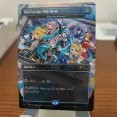 Backstage Monitor 虎目石のカメオ 初音ミク
