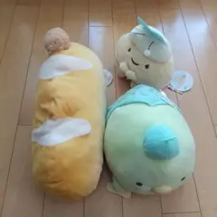 すみっコぐらし ぬいぐるみ3点セット もちもちパン だがしや みにっこ
