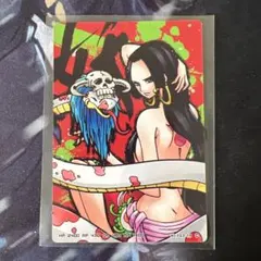 絶版 希少 ワンピース ARカードダス ボア·ハンコック NO.F03-19 C