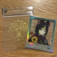 原神 韓国限定 カフェ フォトカード＆アクリルケースセット リオセスリ
