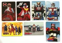 ウエハースカード　７点