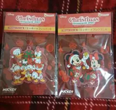 Disney クリスマスオーナメント 2025 アクリルオーナメント2個セット