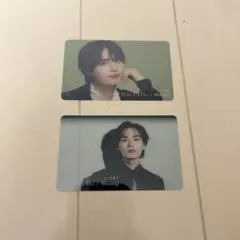 なにわ男子 Make Up Day/Missing クリアカード 大西流星