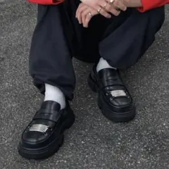 both GAO Loafer ローファー　37サイズ　ブラック both - GAO LOAFER-SPAZZOLATO-BLACK – both paris