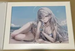 死亡遊戯で飯を食う。 44:CLOUDY BEACH フレーム入り複製原画 - メルカリ