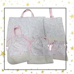 ハンドメイド　シマエナガ　入学セット