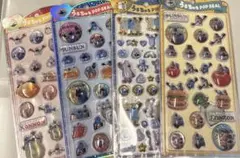 『正規品』うるちゅるポップシール　パペットスンスン　スンスン　ゾンゾン　ノンノン