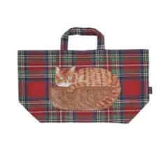 新品　松尾ミユキ　ボート ＆ トート　Stripe キャット　ねこ　ゴブランのサムネイル