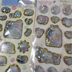 サンエックス キャラクター キラッとぷくぷく エアーシール リラックマ すみっこ