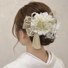 成人式　髪飾り　前撮り　結婚式　卒業式　七五三　ヘアアクセサリー