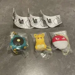 ポケモン ぺたんこマスコット Typeでんき2 ハラバリー・ビリリダマ・パモット