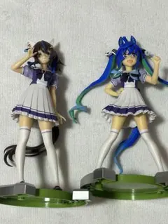 ウマ娘　プライズフィギュア　ツインターボ、ダイタクヘリオス