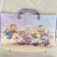 香港ディズニーランド限定 ダッフィーフレンズ ショッパー Mサイズ　お土産袋