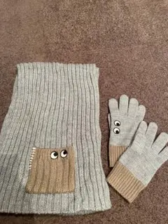 『最安値』新品&美品手袋&マフラーセット　アニヤハインドマーチ✖️UNIQLO