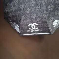 CHANEL ノベルティ 自動開閉 折りたたみ傘 カメリア ココマークのサムネイル