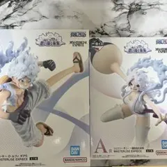 ワンピース 一番くじ 思い描く未来　ボニー・ルフィ フィギュア　２つセット