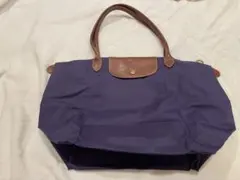 LONGCHAMP トートバッグ プリアージュ 紫色Lサイズ