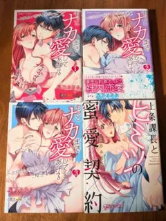 上条課長とヒミツの蜜愛契約　星乃みなみTLコミック4冊セット