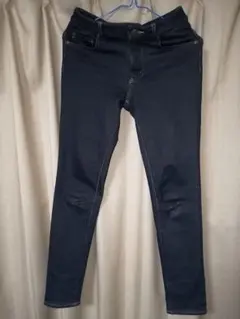 スリム、スキニー サイズ表記 S w69総丈90位ジーンズデニム脚長ストレッチ