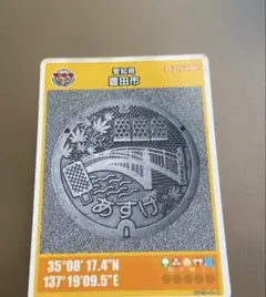 マンホールカード 愛知県 津島市 001 - メルカリ