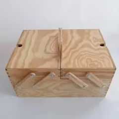 IKEA イケア クレッメマッカ 　道具箱　裁縫箱　ソーイングボックス