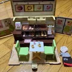 リカちゃん　ミスタードーナツ　お店と制服のセット