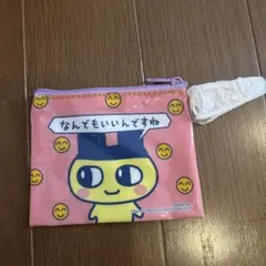 サンキューマート たまごっち プチプチおみせっち　クリアポーチ まめっち