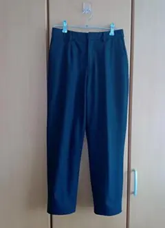 【UNIQLO】ユニクロ　スマートアンクルパンツ　ブラック　M