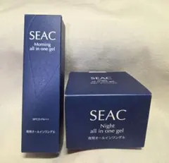 【新品未開封】SEAC シーク オールインワンゲル 50g 朝 夜 セットのサムネイル