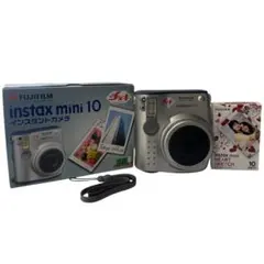 FUJIFILM instax mini IOシルバー本体 + フィルム10枚