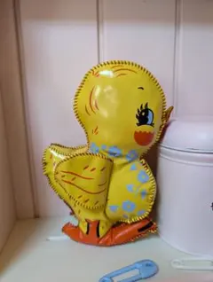 ヴィンテージ☆オイルクロスヒヨコ