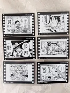 ワンピース ジャンプショップ 29周年メモリアルフィルムカード 4枚