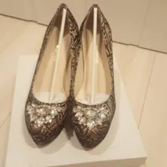 キラキラパンプス