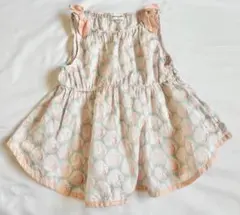 センスオブワンダー　リバティ　ピーコック　チュニック　90