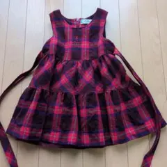 Yves Saint Laurent チェック柄 ワンピース 110のサムネイル