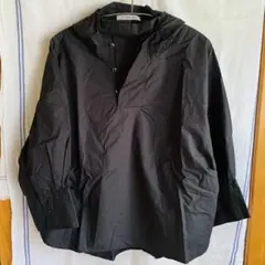 ESTROISLOSE フードブラウス 黒