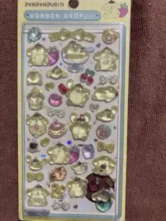 B品訳あり:ポムポムプリンシール