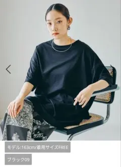 ラウンドBIGTシャツ　レプシィム　新品未使用のサムネイル