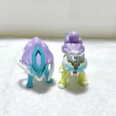 ポケモン モンコレ スイクン ライコウ エンテイ 三犬 初期 フィギュア