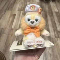 新作⭐️香港ディズニー　セーラー服　クッキーアン肩乗せぬいぐるみ