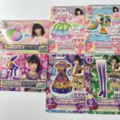 アイカツカード キュート ポップ セクシー クール6枚セット 初期 初代