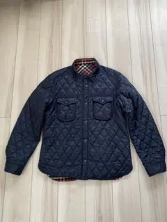 【美品】アーノルドパーマー　リバーシブルジャケット　ネイビー/チェック
