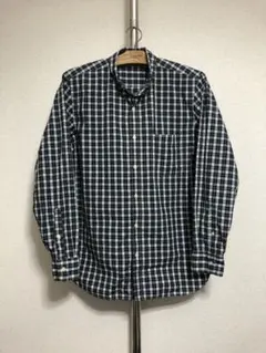 古着 90s OLD 無印良品 BDシャツ チェック 長袖