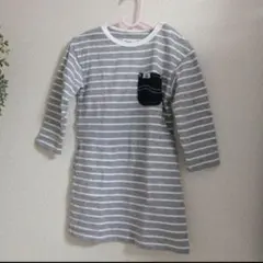 BaddyLee ワンピース　春服　95cm ボーダーのサムネイル